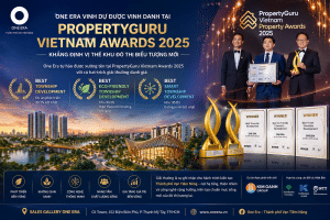ONE ERA VINH DANH TẠI PROPERTYGURU VIETNAM AWARDS 2025