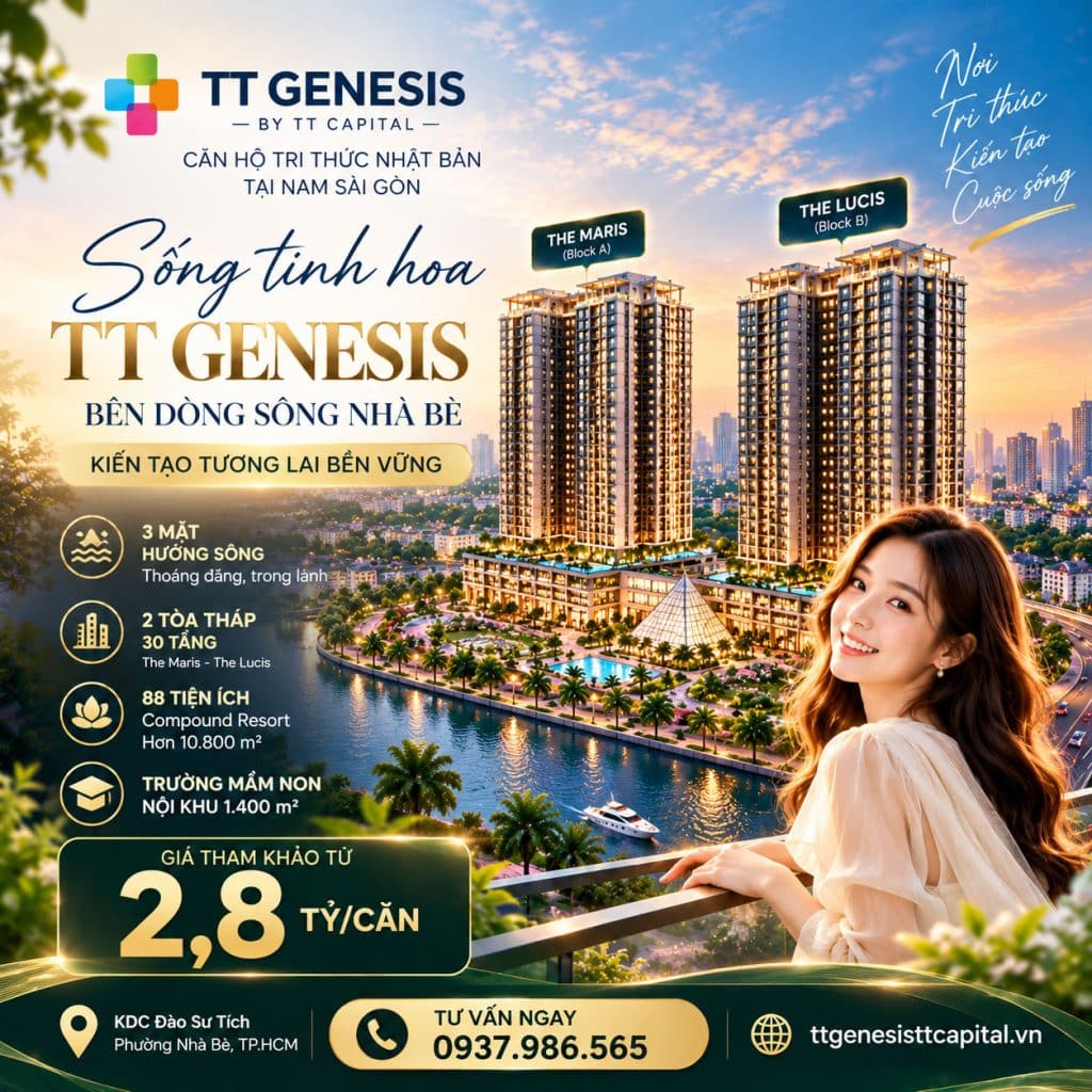 Căn hộ TT Genesis Đào Sư Tích Nhà Bè