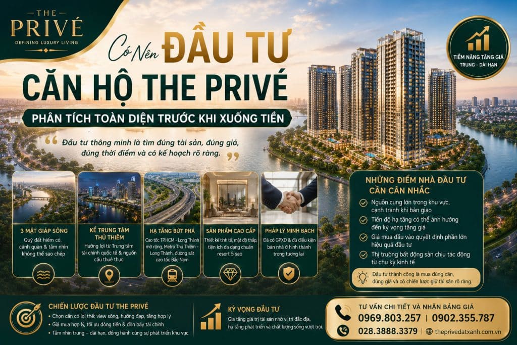 Có Nên Đầu Tư Căn Hộ The Privé Không?