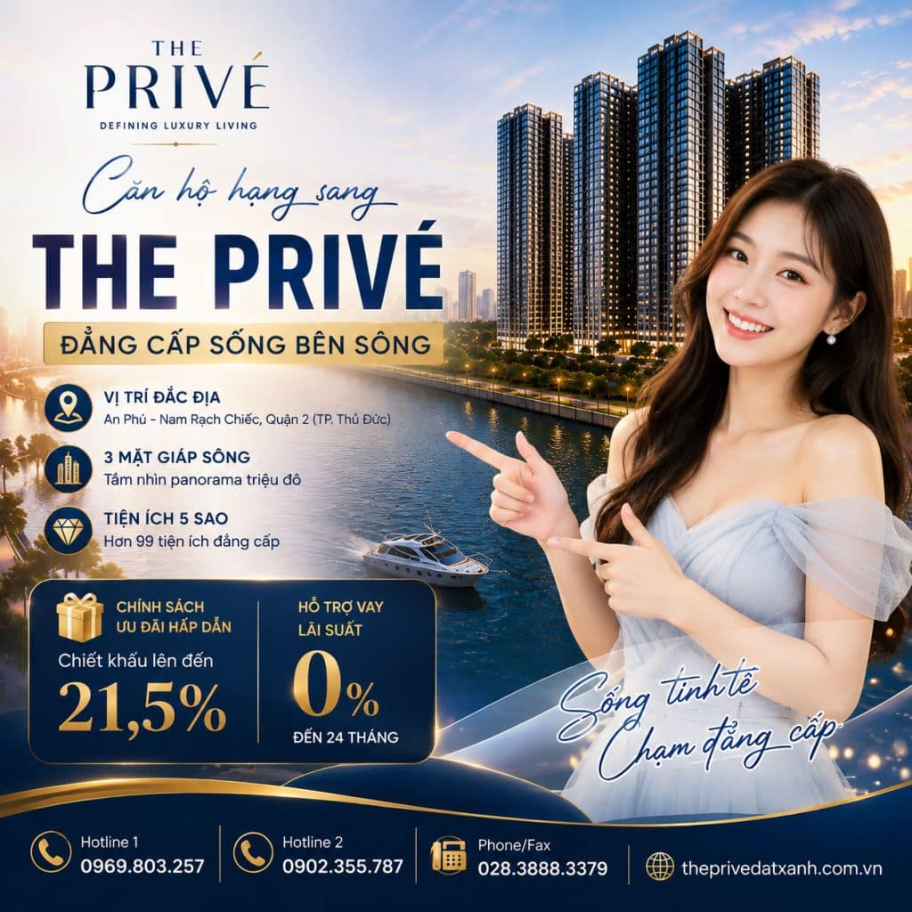 Căn hộ hạng sang The Prive